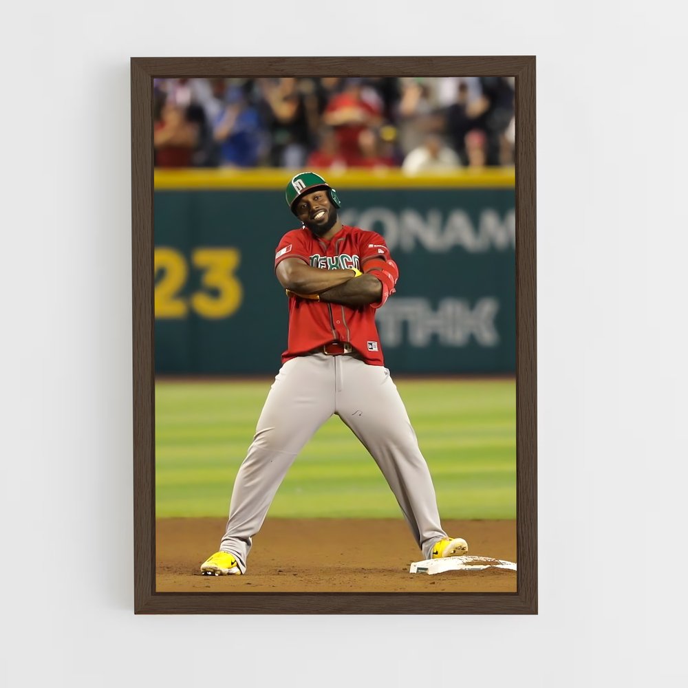 Poster Home Run Emotion – affiche Baseball (vue 5)